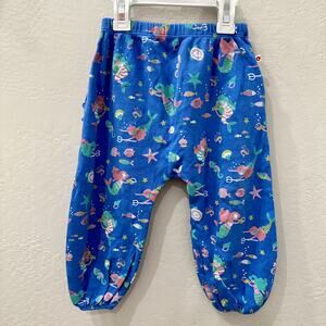 Piccalilly Blue Mermaid Ruffle Joggers